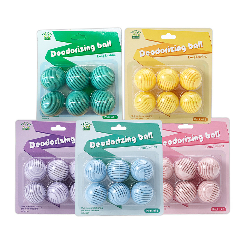Home Bathroom Freshener - 6 sztuk/opakowanie Kulki dezodorujące, Odporna na