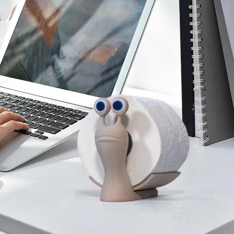 Home Bathroom Towel Dispenser - Ślimak Uchwyt na papier toaletowy Dozownik