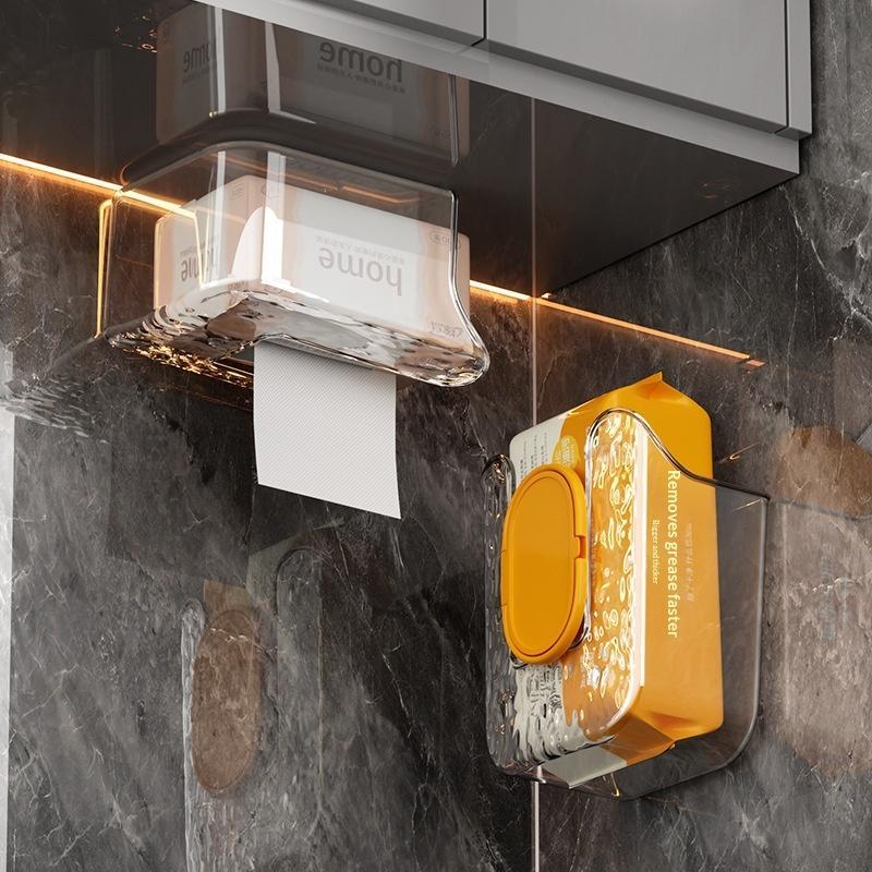 Home Bathroom Towel Dispenser - Dozownik do mokrych chusteczek montowany na