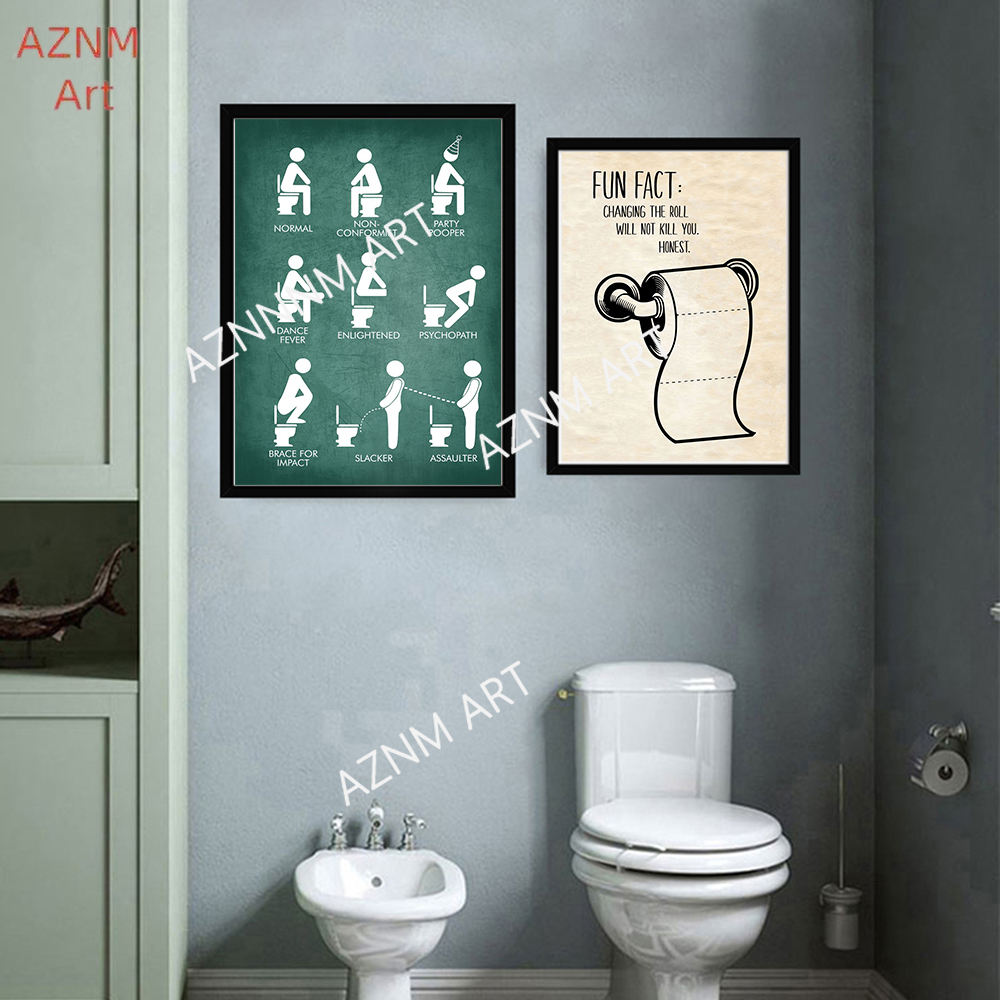 Obraz na płótnie do dekoracji  – Home Bathroom Rules recenzja i cena