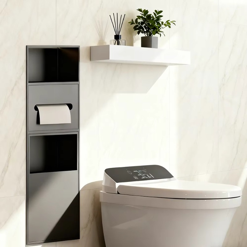 Wielofunkcyjna nisza łazienkow – Home Bathroom Towel Dispenser recenzja i cena