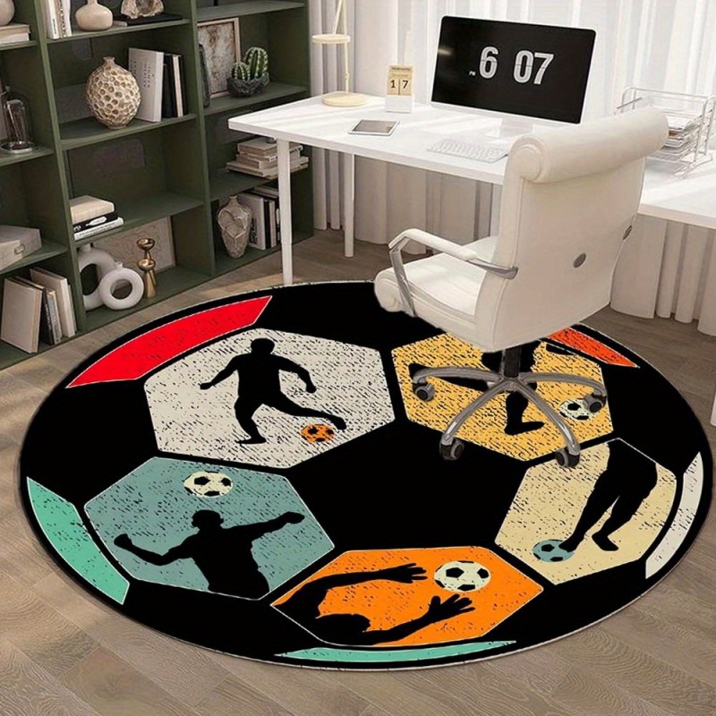 Okrągły dywan z motywem Xenomo – Home Bathroom Trends recenzja i cena