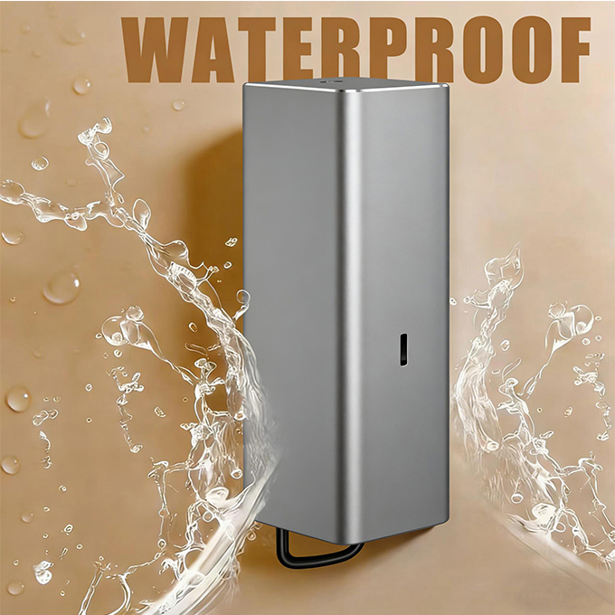 Dozownik do mydła z zamkiem na – Home Bathroom Wall Soap Dispenser recenzja i cena