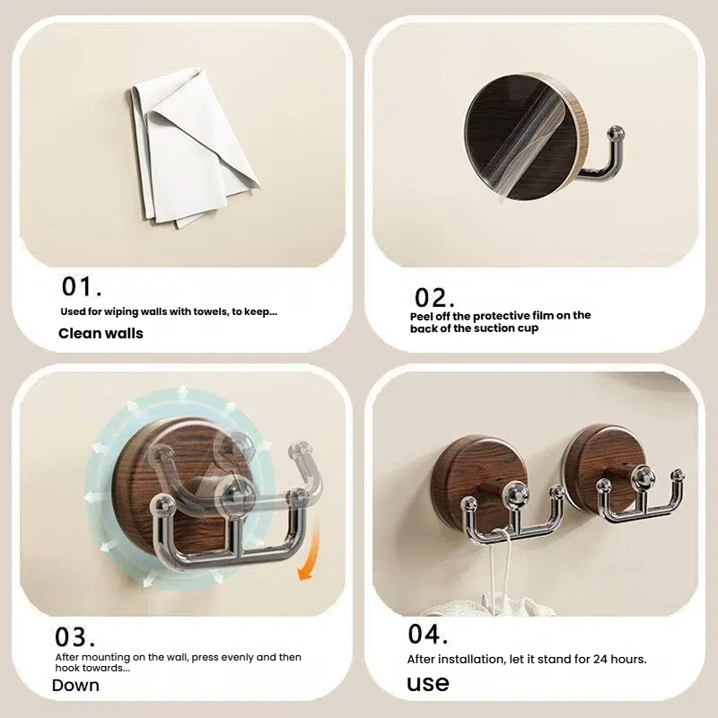 Haczyki z przyssawkami imitują – Home Bathroom Key recenzja i cena