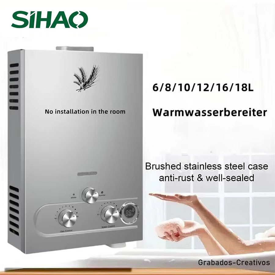 SIHAO 12L 16L 18L GPM Gazowy P – Home Bathroom Water Heater recenzja i cena