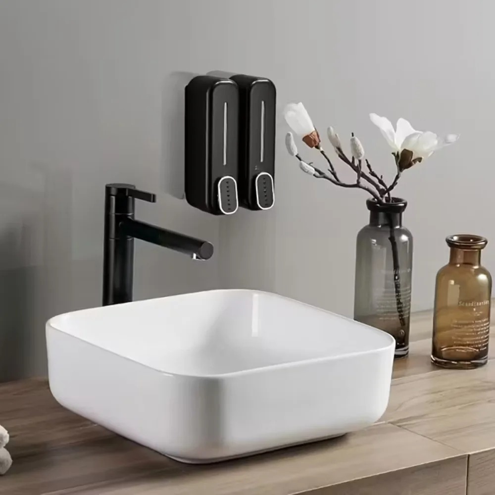 Dozownik do mydła naścienny, r – Home Bathroom Wall Soap Dispenser recenzja i cena