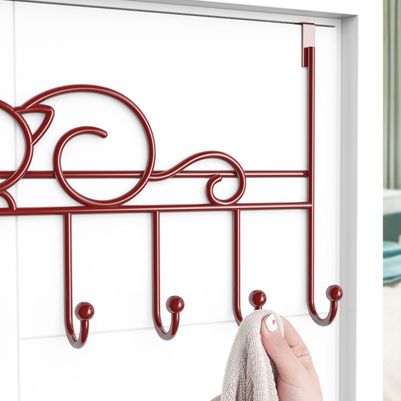 Wieszak na drzwi z 7 haczykami – Home Bathroom Key recenzja i cena