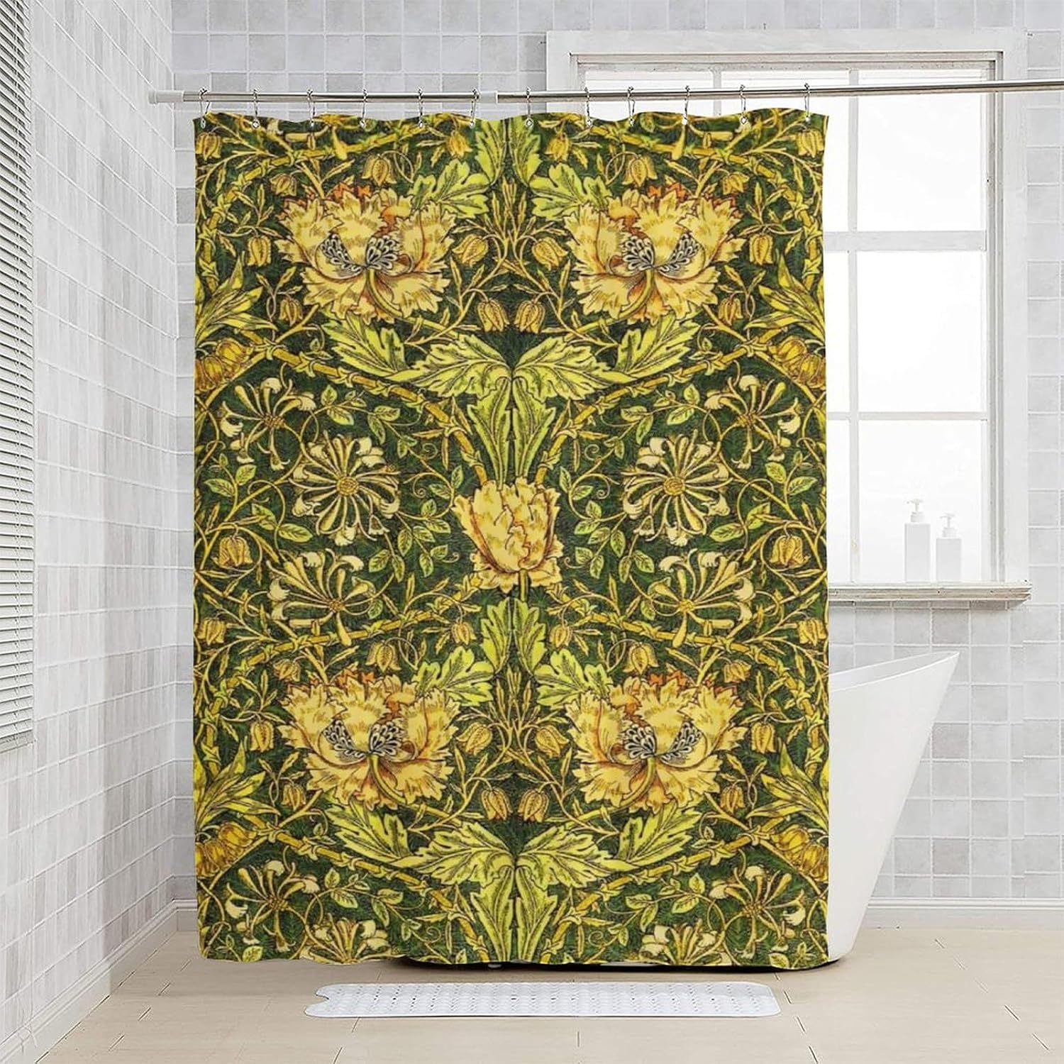 Wodoodporna zasłona prysznicow – Home Decor Bathroom Ideas recenzja i cena