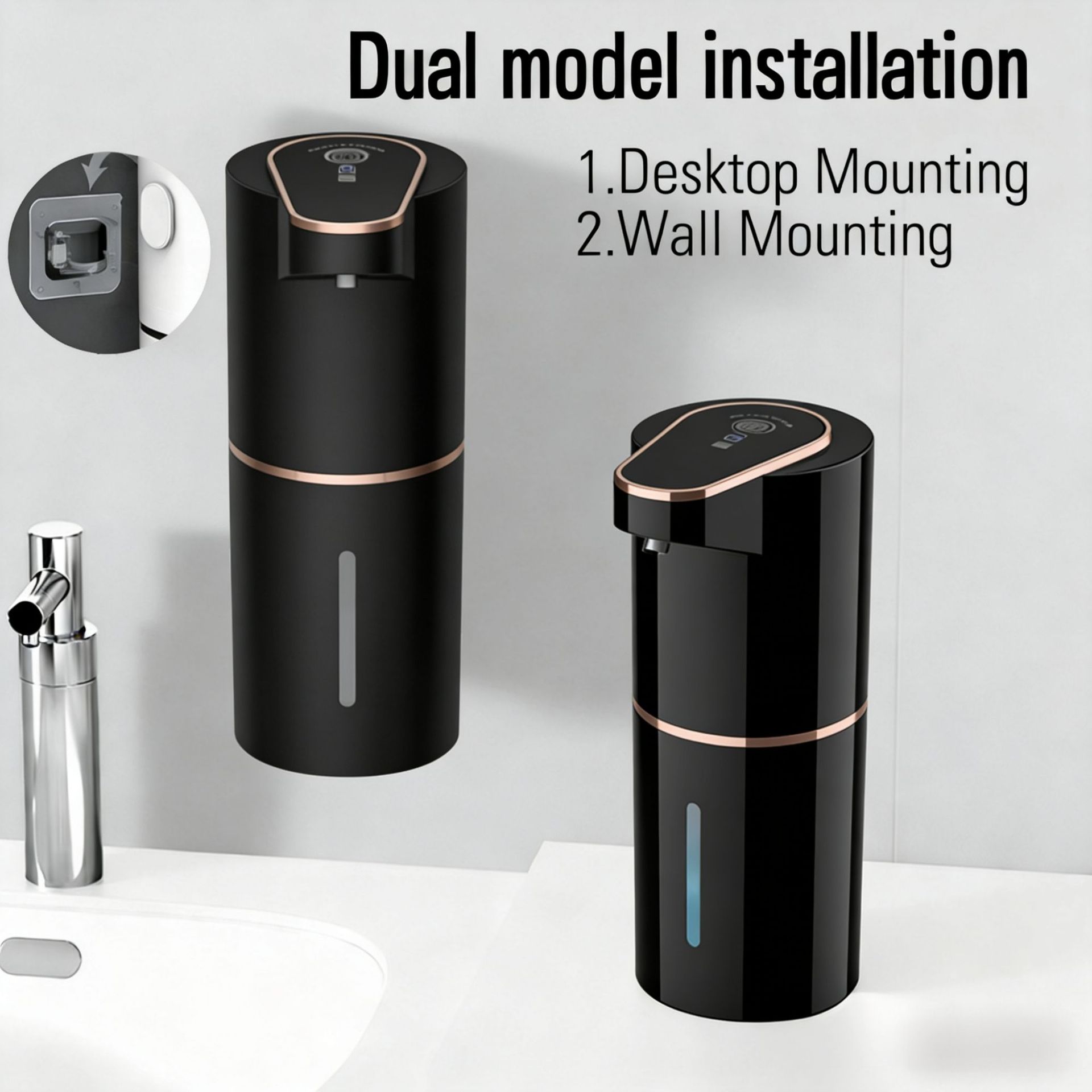 Elektryczny dozownik mydła Aut – Home Bathroom Wall Soap Dispenser recenzja i cena