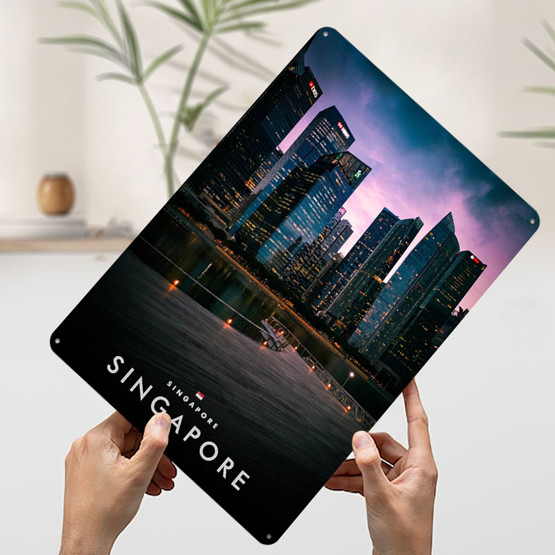 Plakat z nadrukiem: Singapur n – Home And Bathroom Singapore recenzja i cena