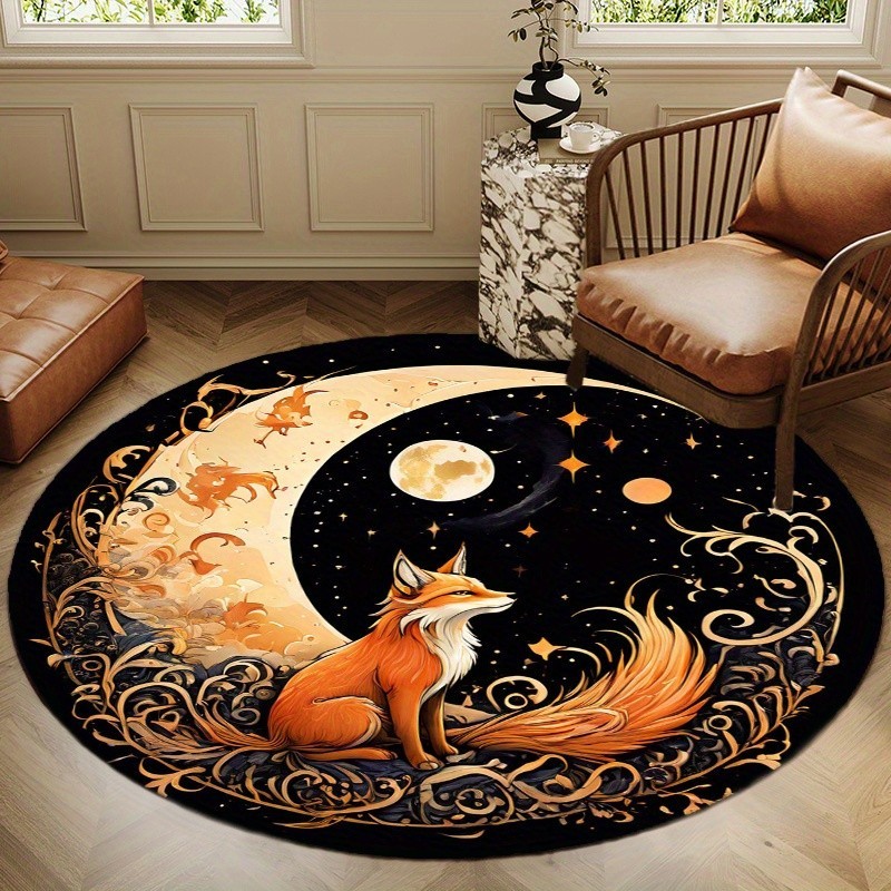 Okrągły Niebieski Dywan Smok F – Home Bathroom Trends recenzja i cena