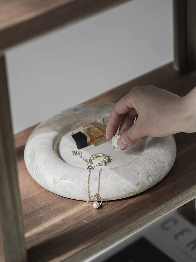 Modna Beżowa Taca z Travertynu – Home Bathroom Trends recenzja i cena