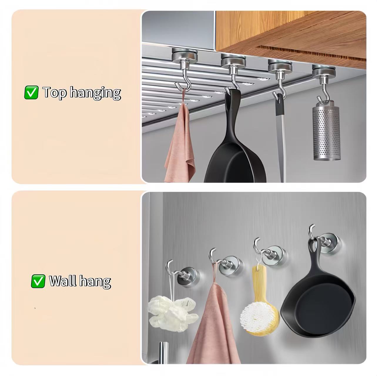 1-10-20PCS Mocne haczyki magne – Home Bathroom Key recenzja i cena