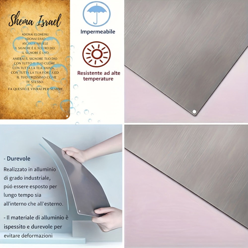 CIFBUY Aluminiowa Tabliczka z  – Home & Bathroom Building Products Pte Ltd Reviews recenzja i cena